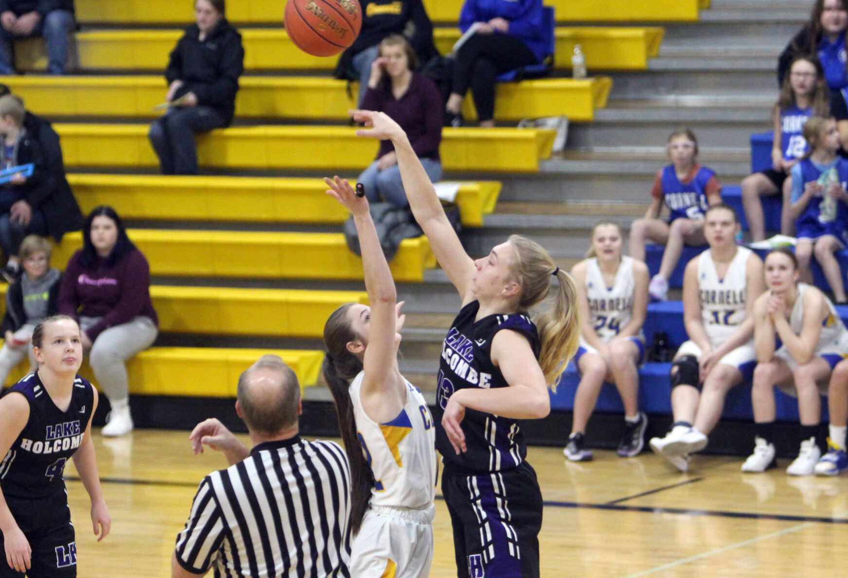 Lake Holcombe at Cornell girls basketball 1-14-22